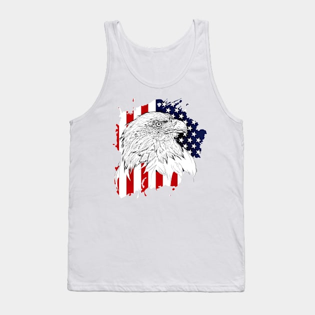 American Tank Top by juyodesign